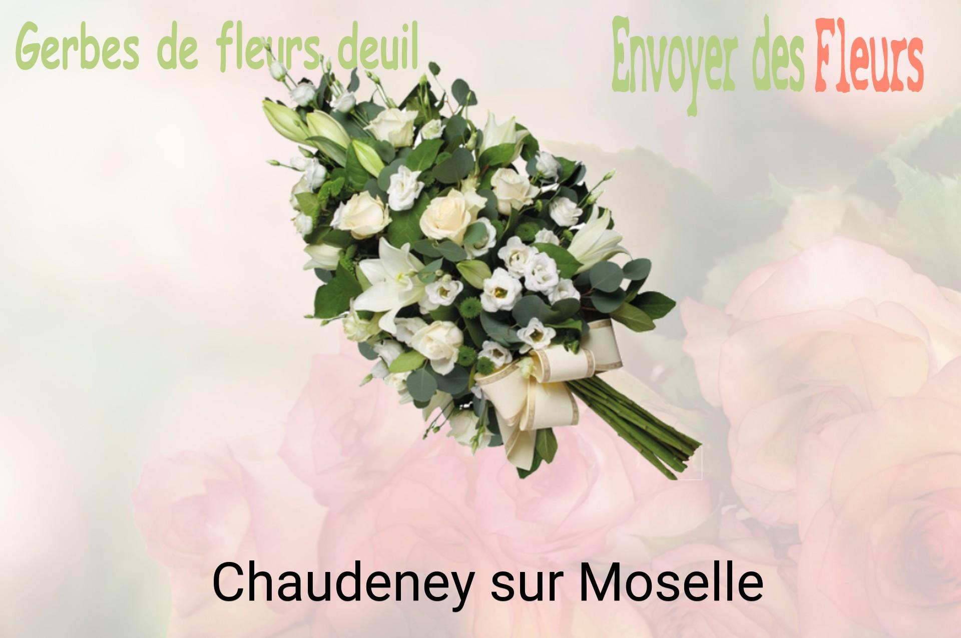 Gerbe de fleurs de deuil livrée à Chaudeney-sur-Moselle